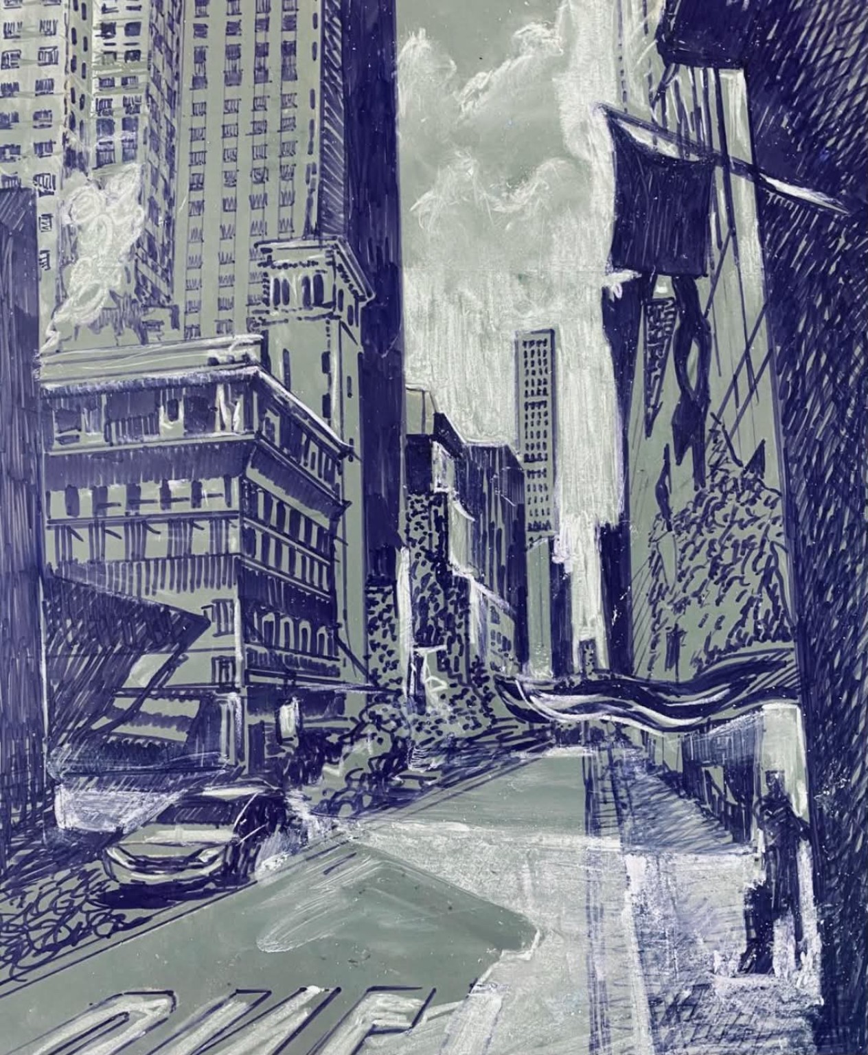 Natalia Koren city drawing