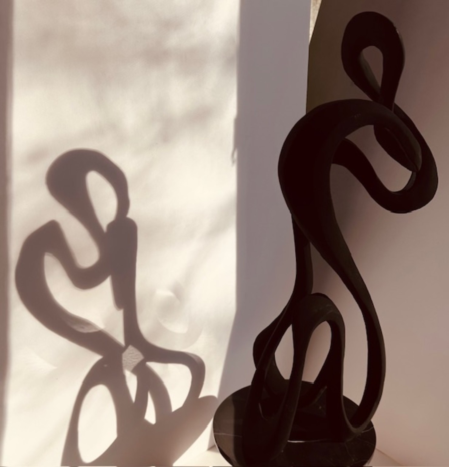 Natalia Koren sculpture and shadow