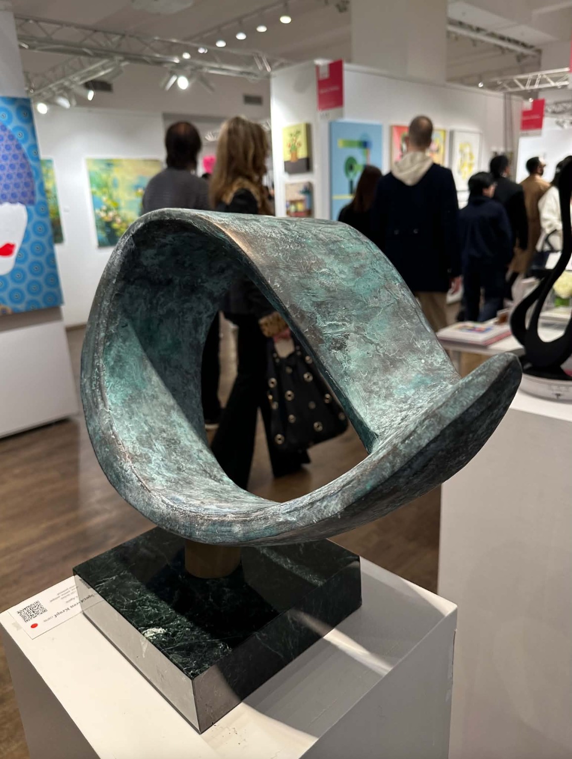 Natalia Koren sculpture in exhibition